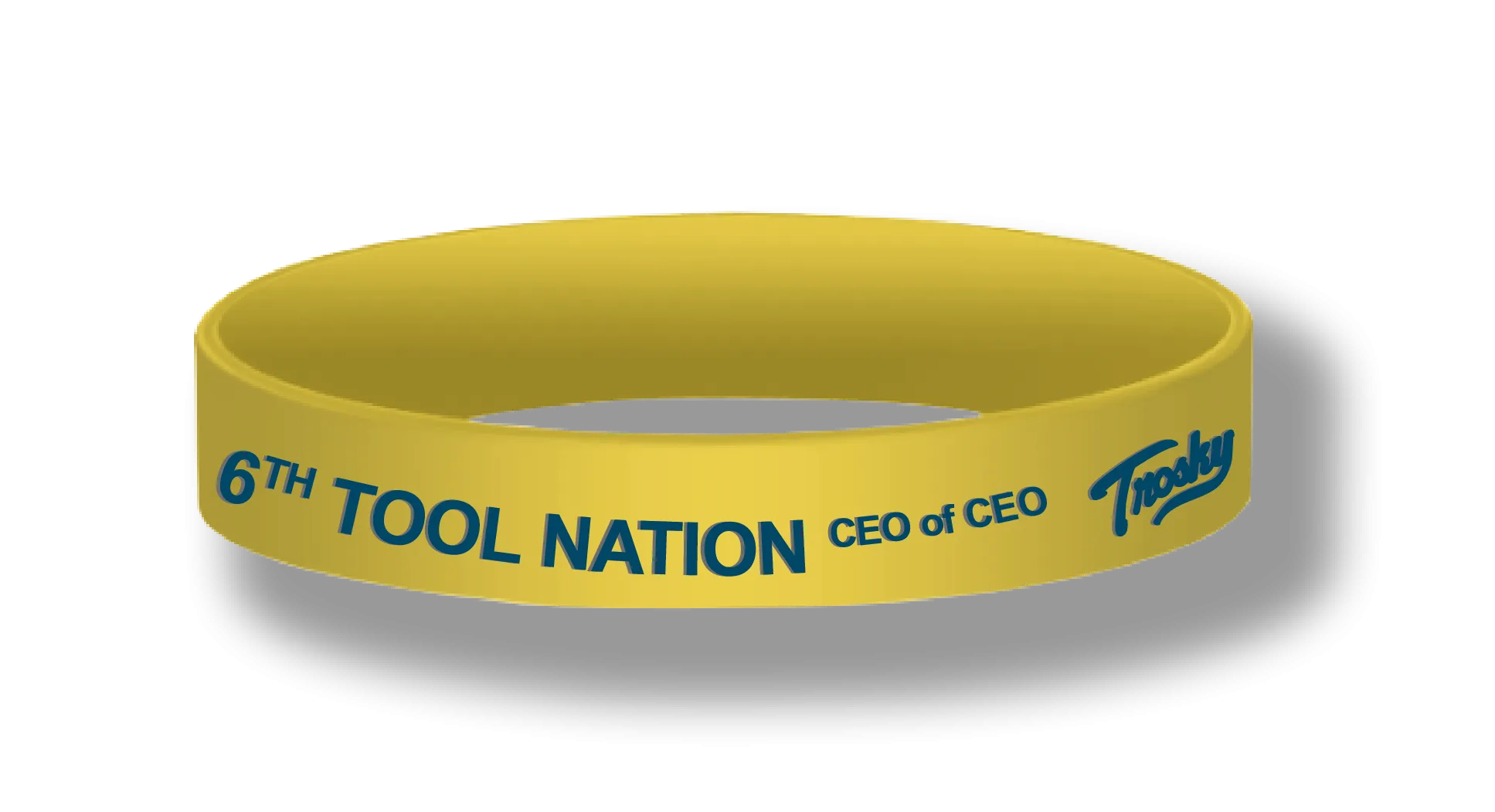 6TH Tool Nation Wristbands - CEO of CEO (set of 5)