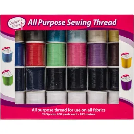 All Purpose Thread Sewing Thread, 24ct