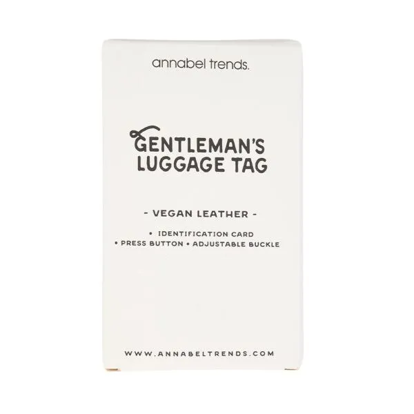 Annabel Trends Gentlemans Luggage Tag