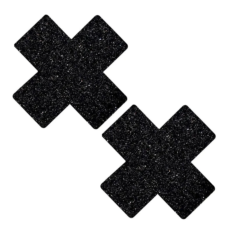 Black Malice Glitter X Factor Nipztix Pasties