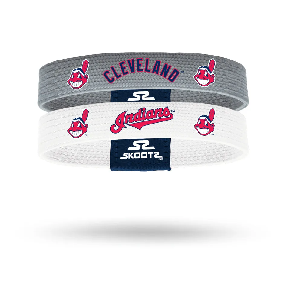 Cleveland Indians MLB 2 Pack Wristbands