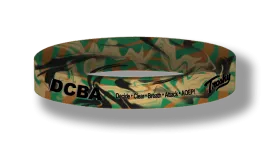 DCBA - Decide, Clear, Breathe & Attack - Wristbands (set of 5)