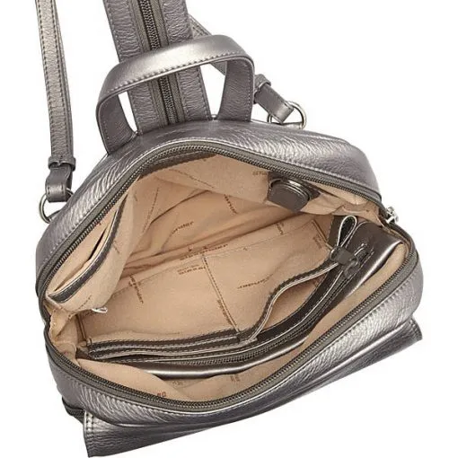 Derek Alexander Leather Ladies' Backpack Top Zip Sling