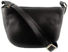 Derek Alexander Leather Ladies' CENTRAL PARK – Double Top Zip Crossbody