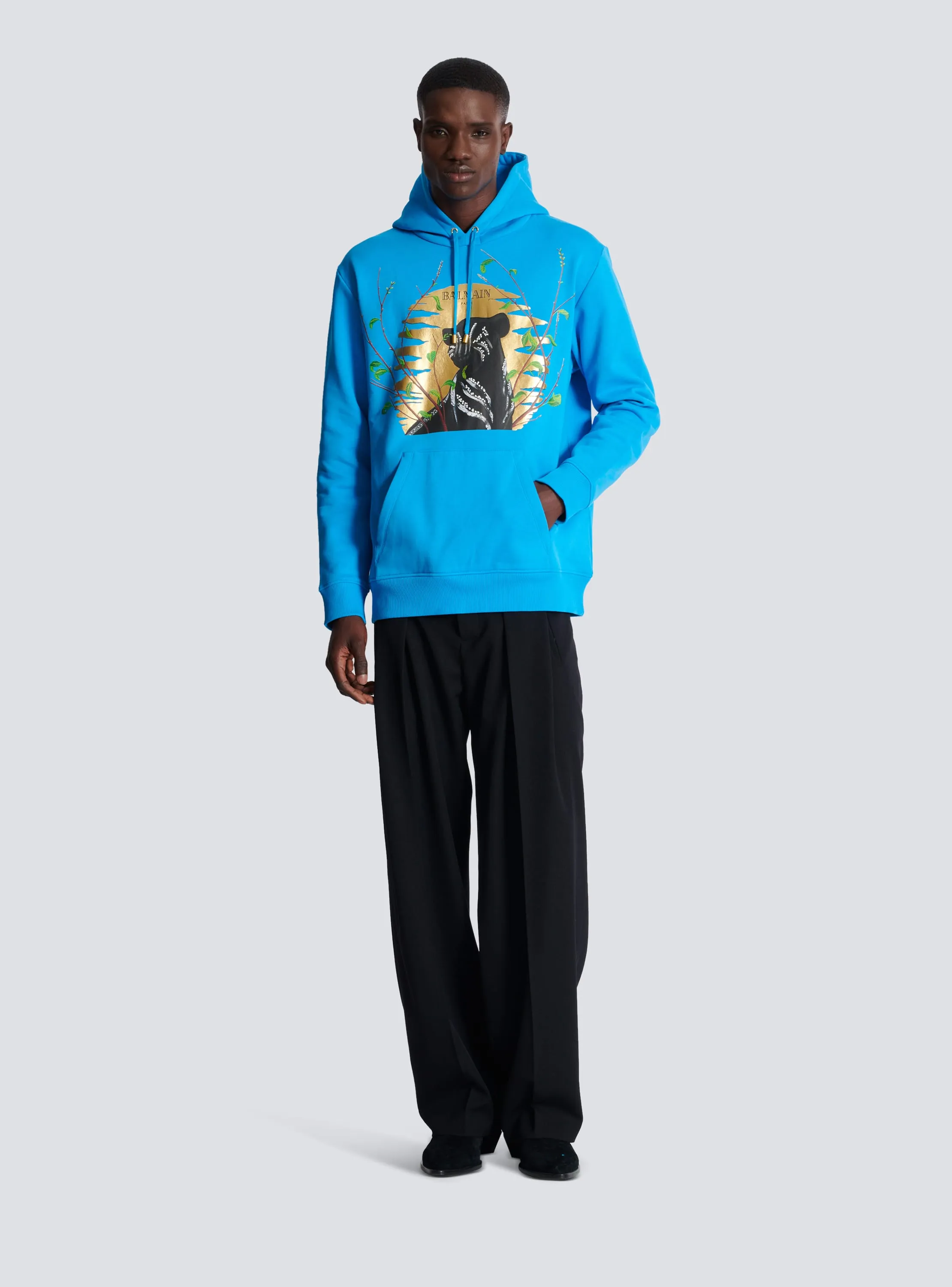 Disney x Balmain: The Lion King - Hoodie With Cassius Khumalo Print