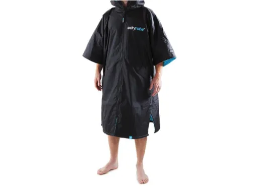 Dryrobe Advance Short Sleeve - Size Large - Black/Red, Black/Blue or Black/Pink - In Stock