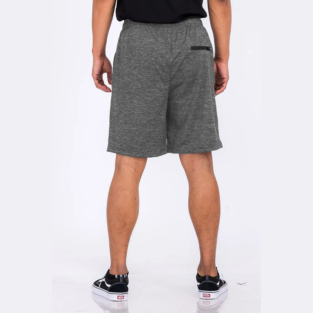 Grey Marbled Lightweight Active Shorts