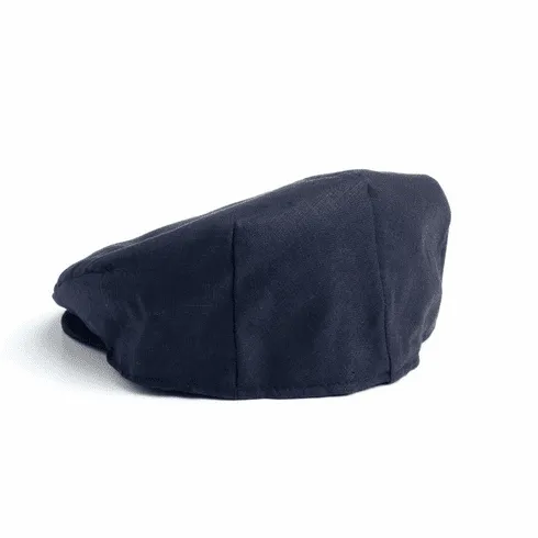 Hanna Hats Men's Irish Linen Flat Cap