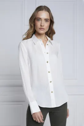 Holland Cooper Classic Ladies Shirt in White