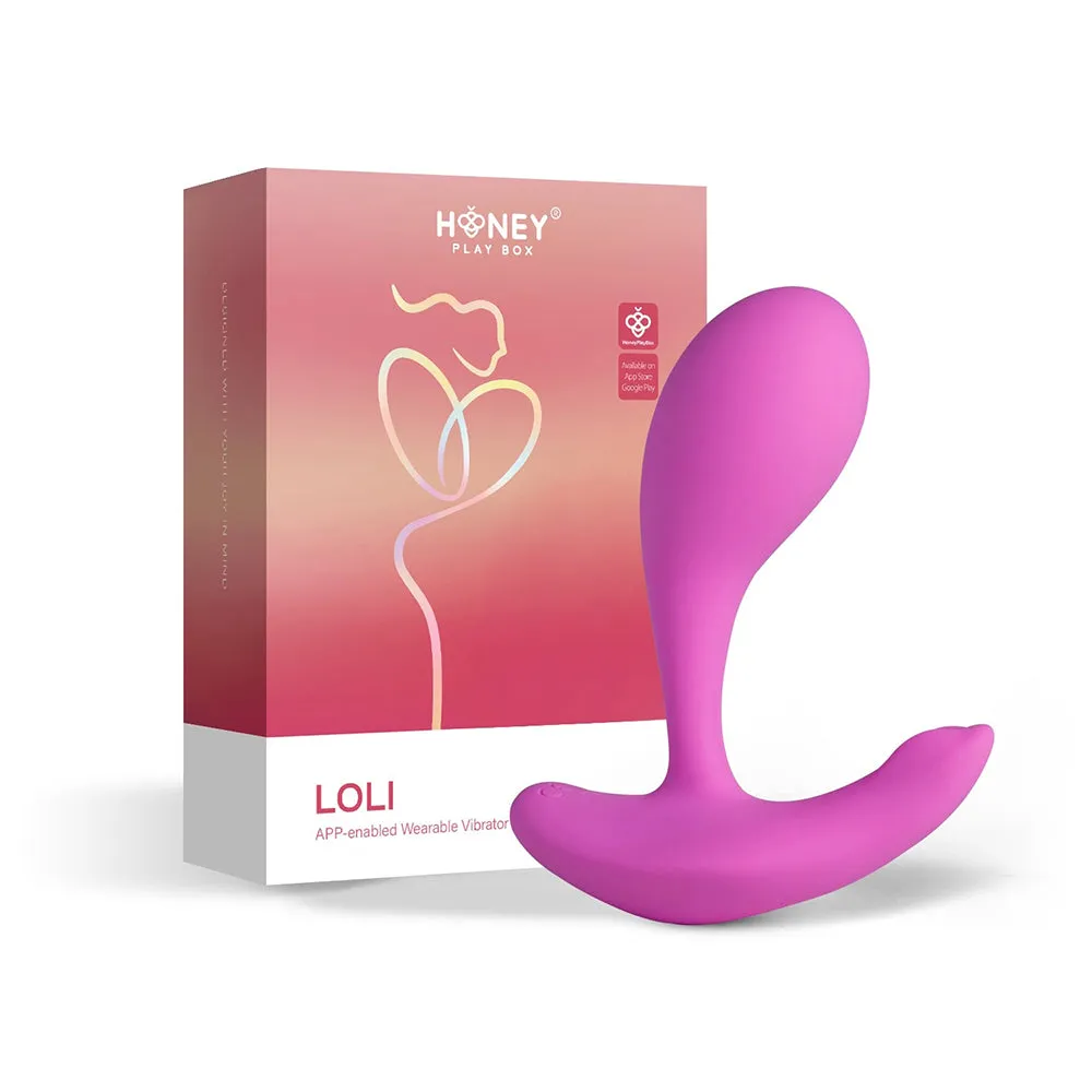 Loli Honey Play Box - Wearable Dual Stimulation Clitoral and G-Spot Vibrator