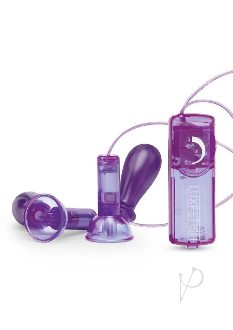 LF Remote-Controlled Vibrating Nipple Suckers with Adjustable Suction