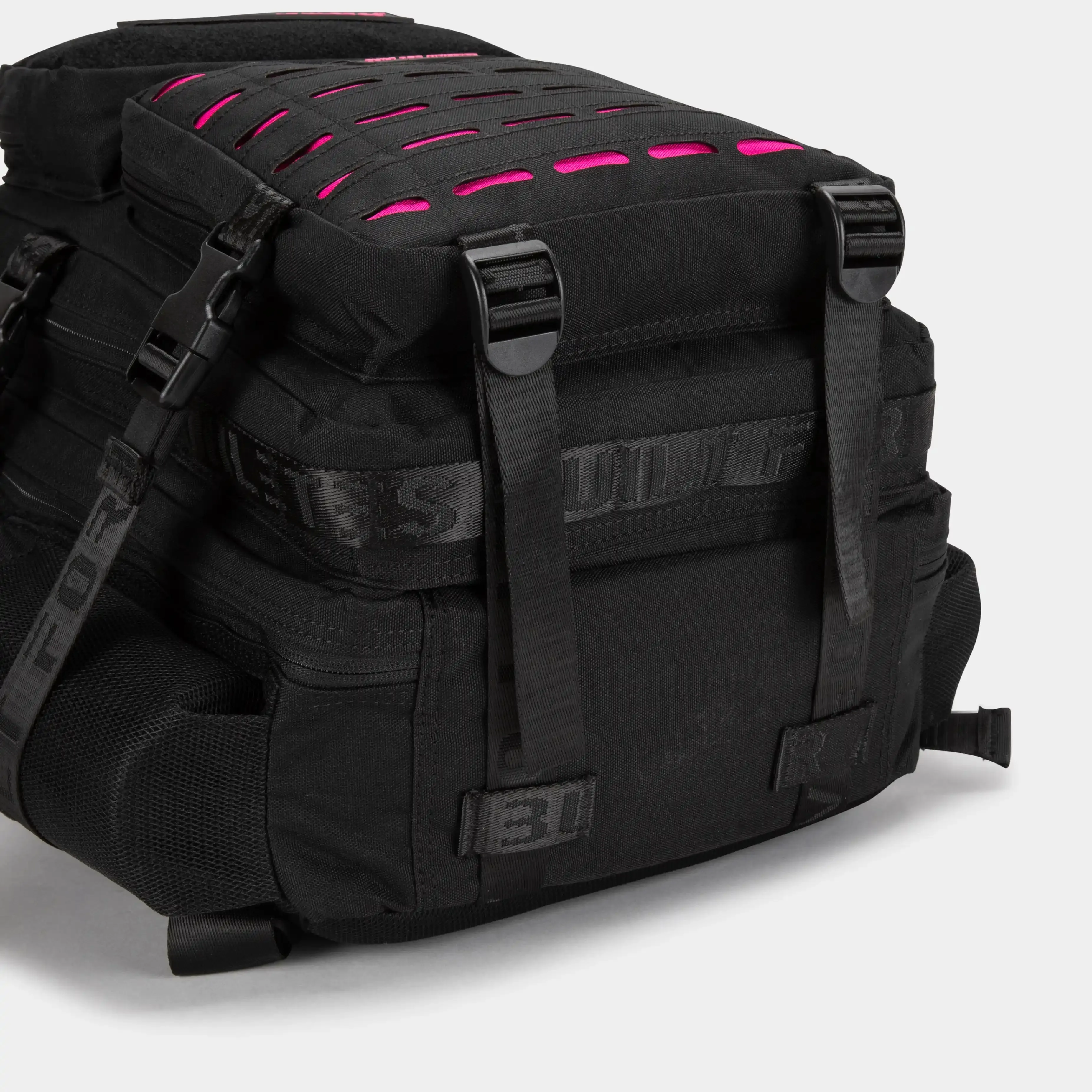 Medium Black & Pink Gym Backpack