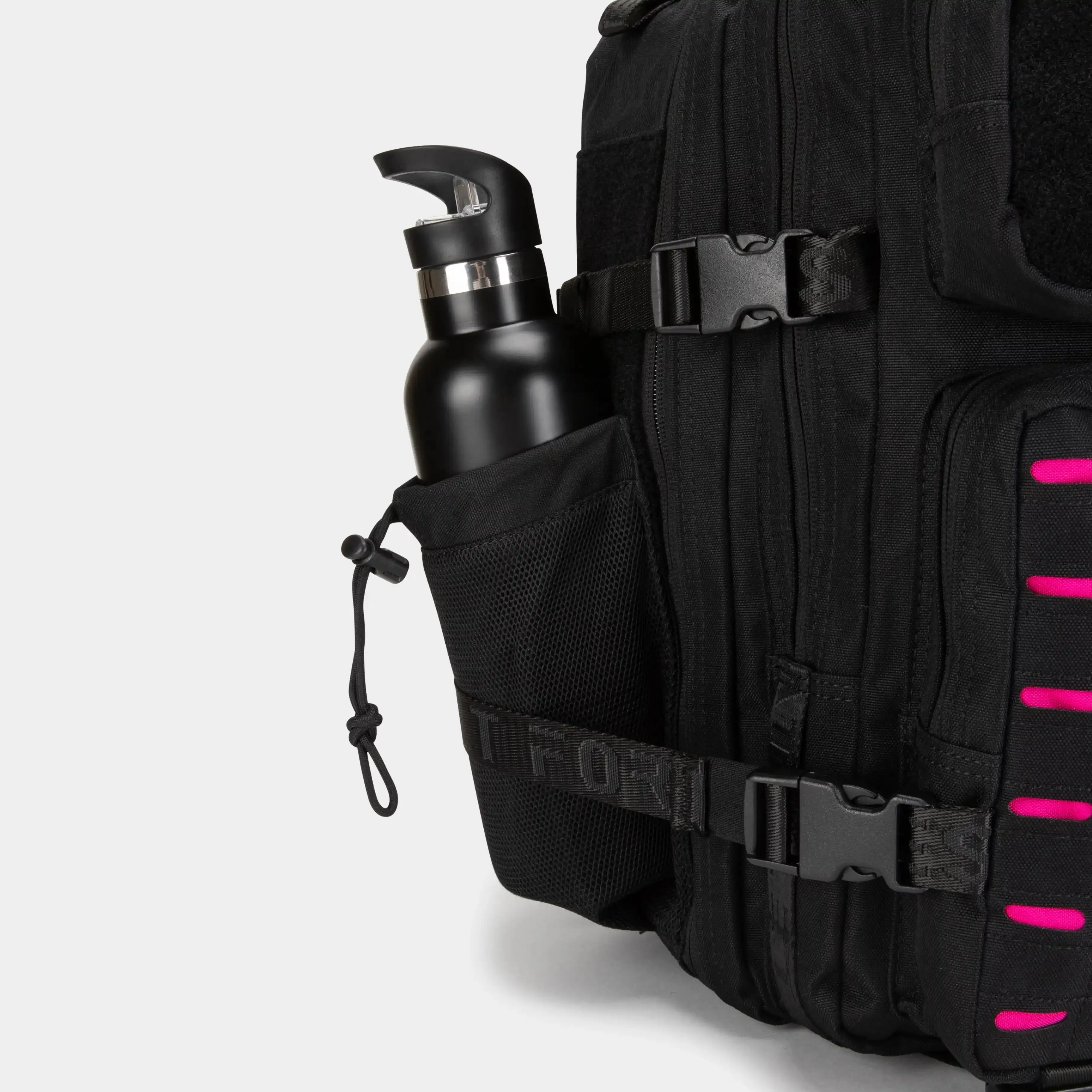 Medium Black & Pink Gym Backpack