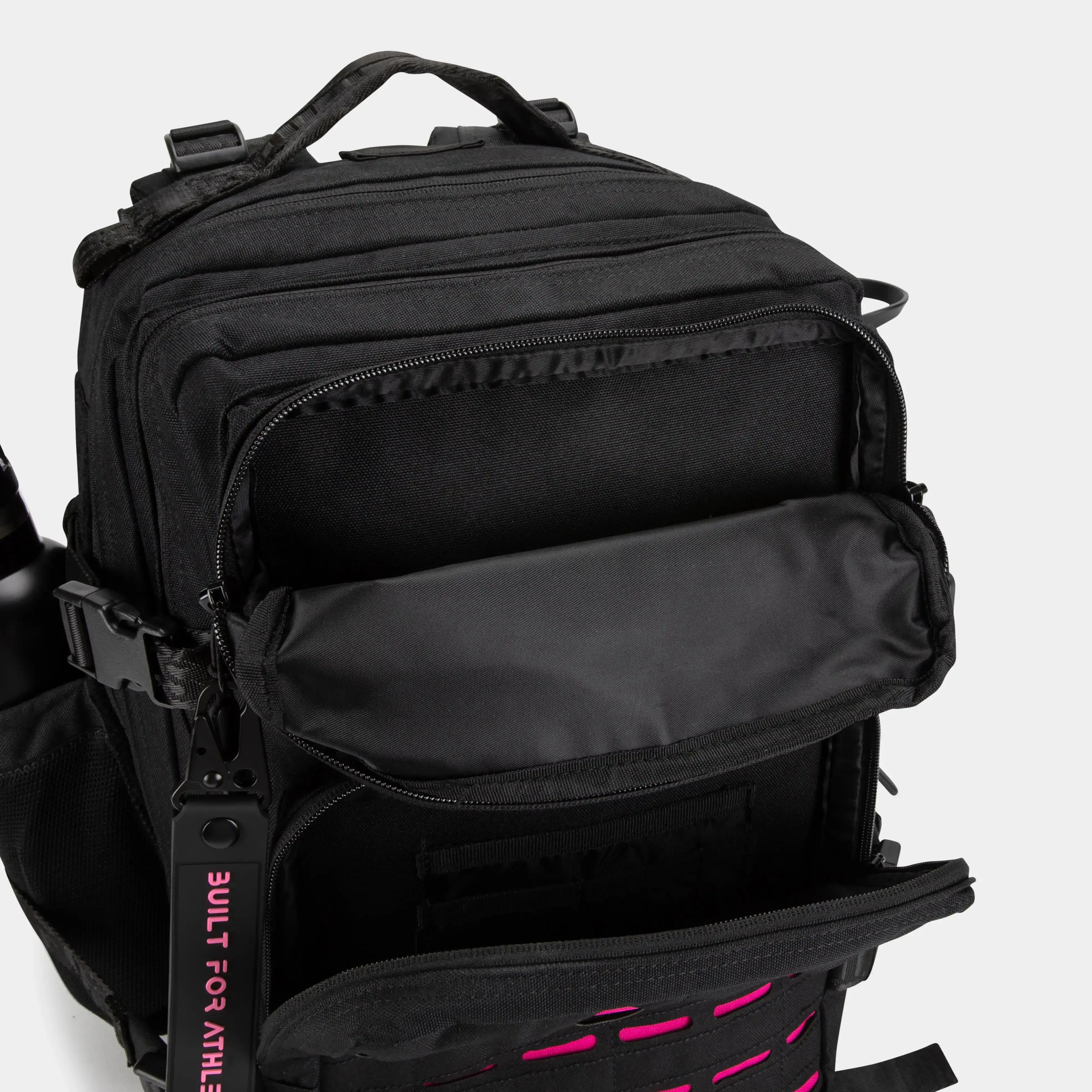 Medium Black & Pink Gym Backpack