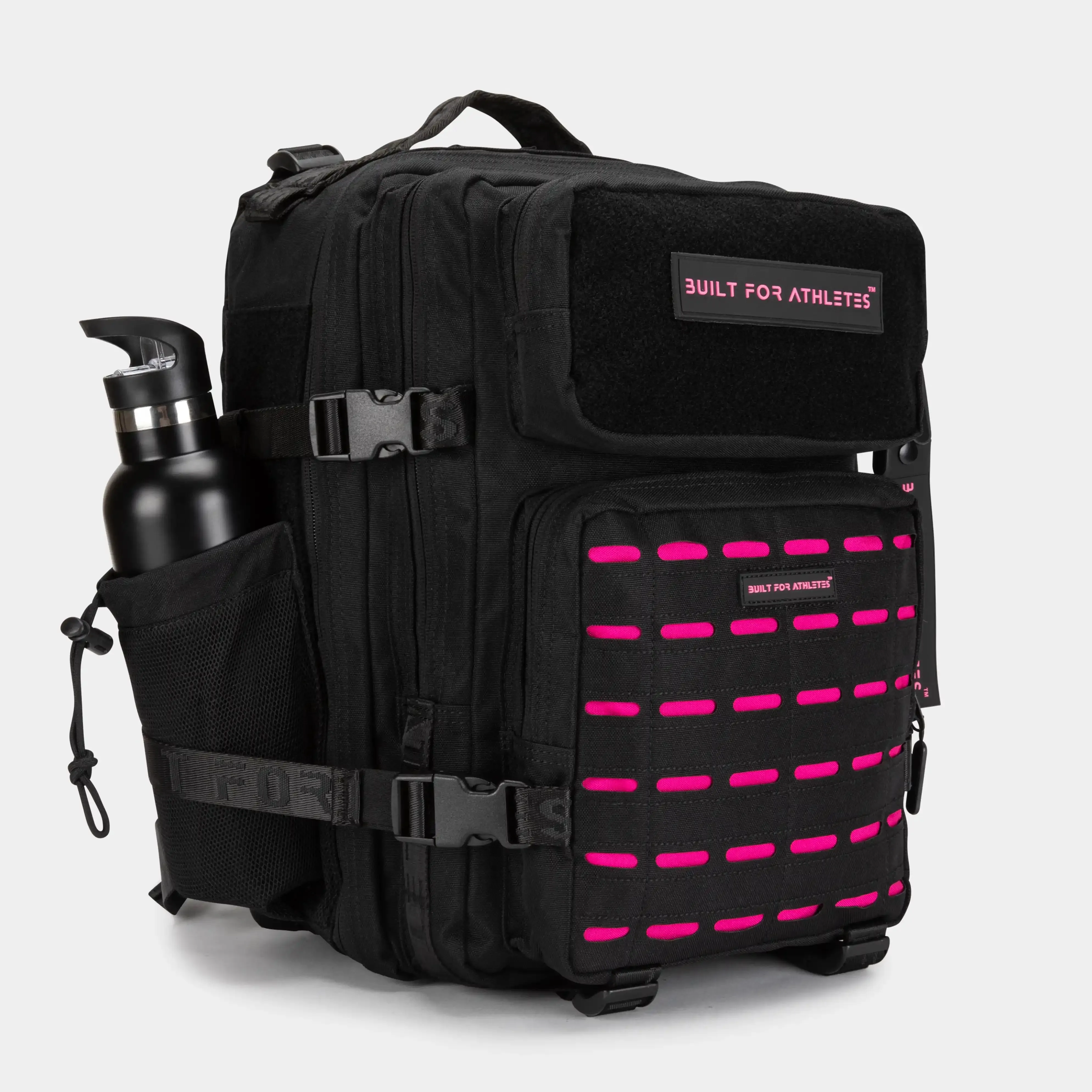 Medium Black & Pink Gym Backpack