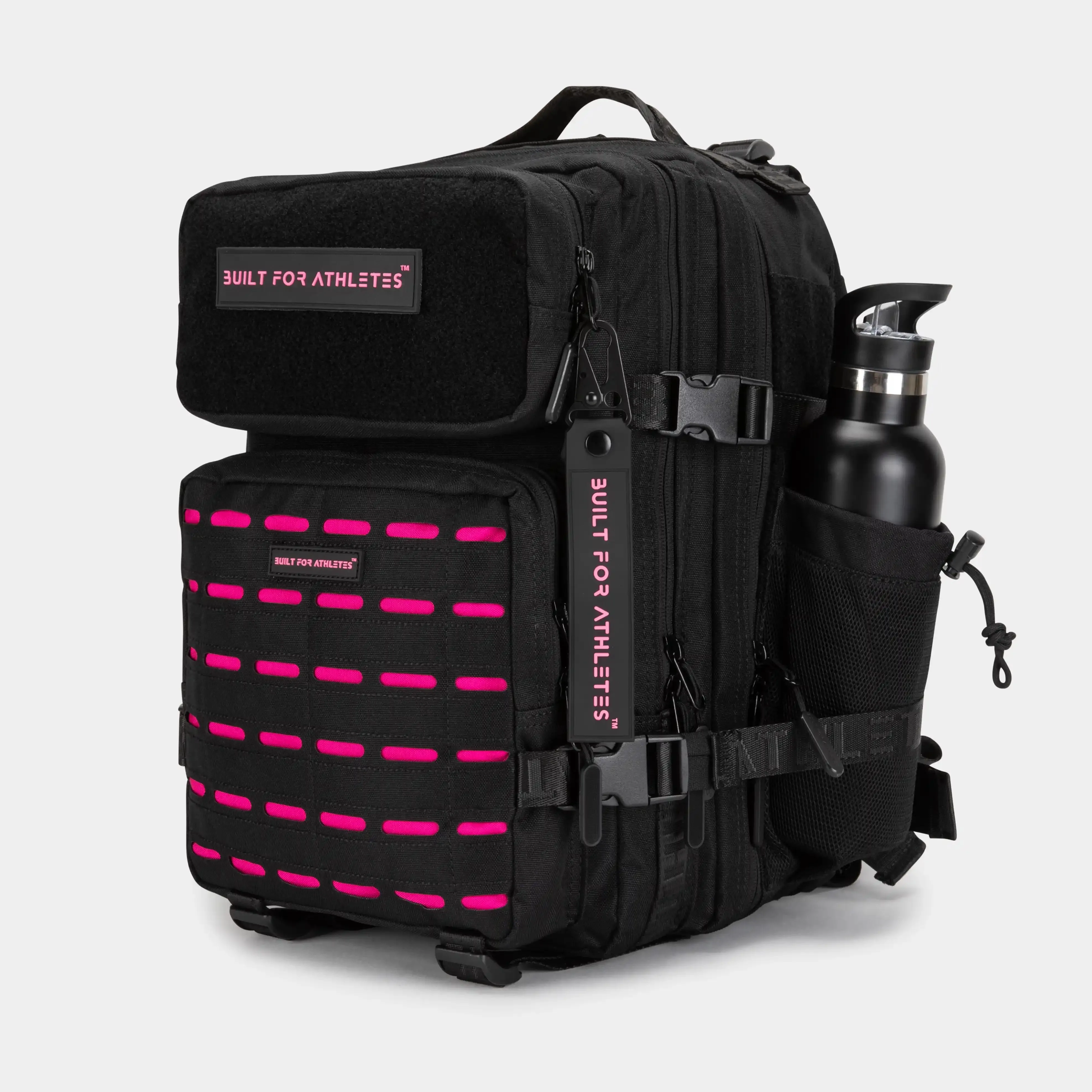 Medium Black & Pink Gym Backpack