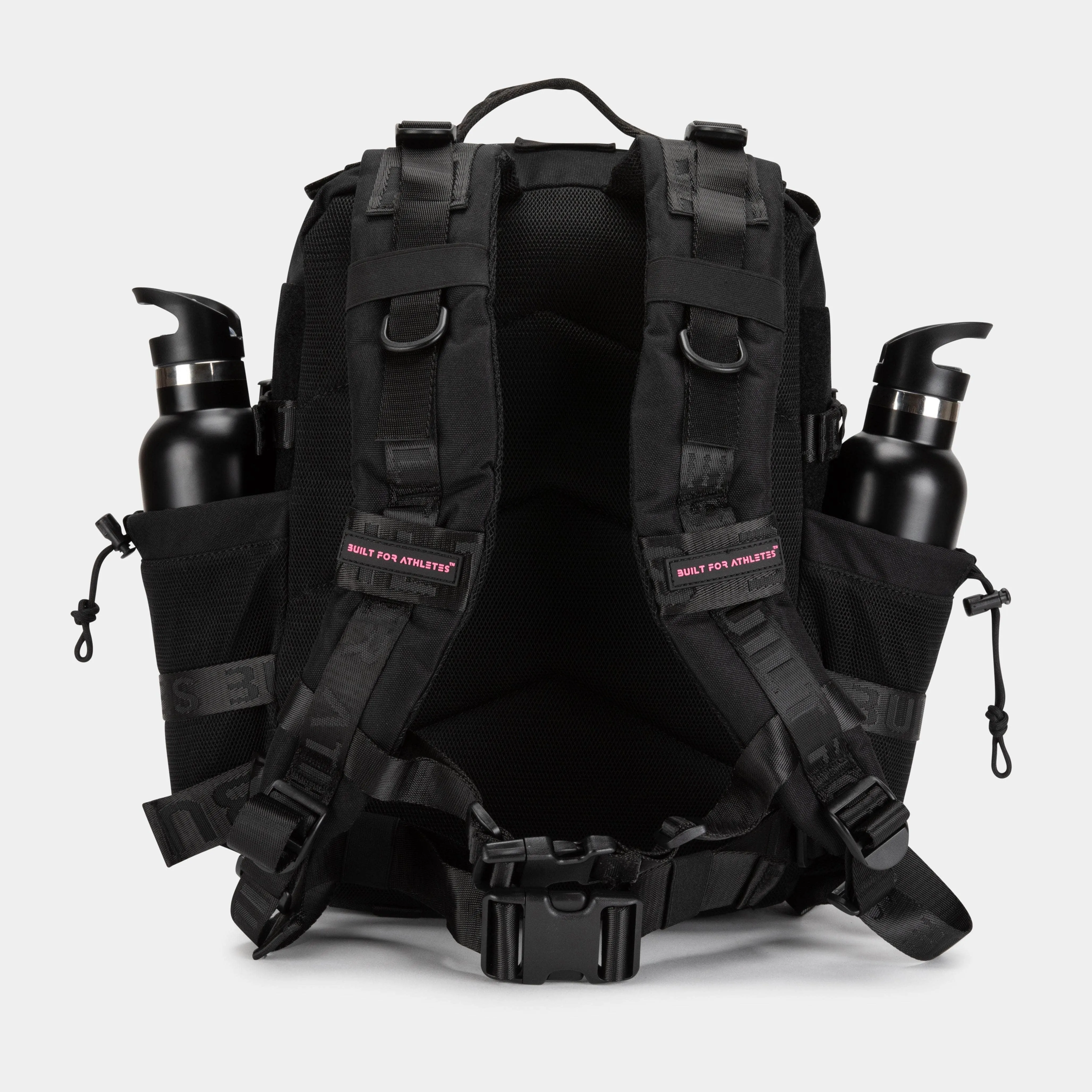 Medium Black & Pink Gym Backpack