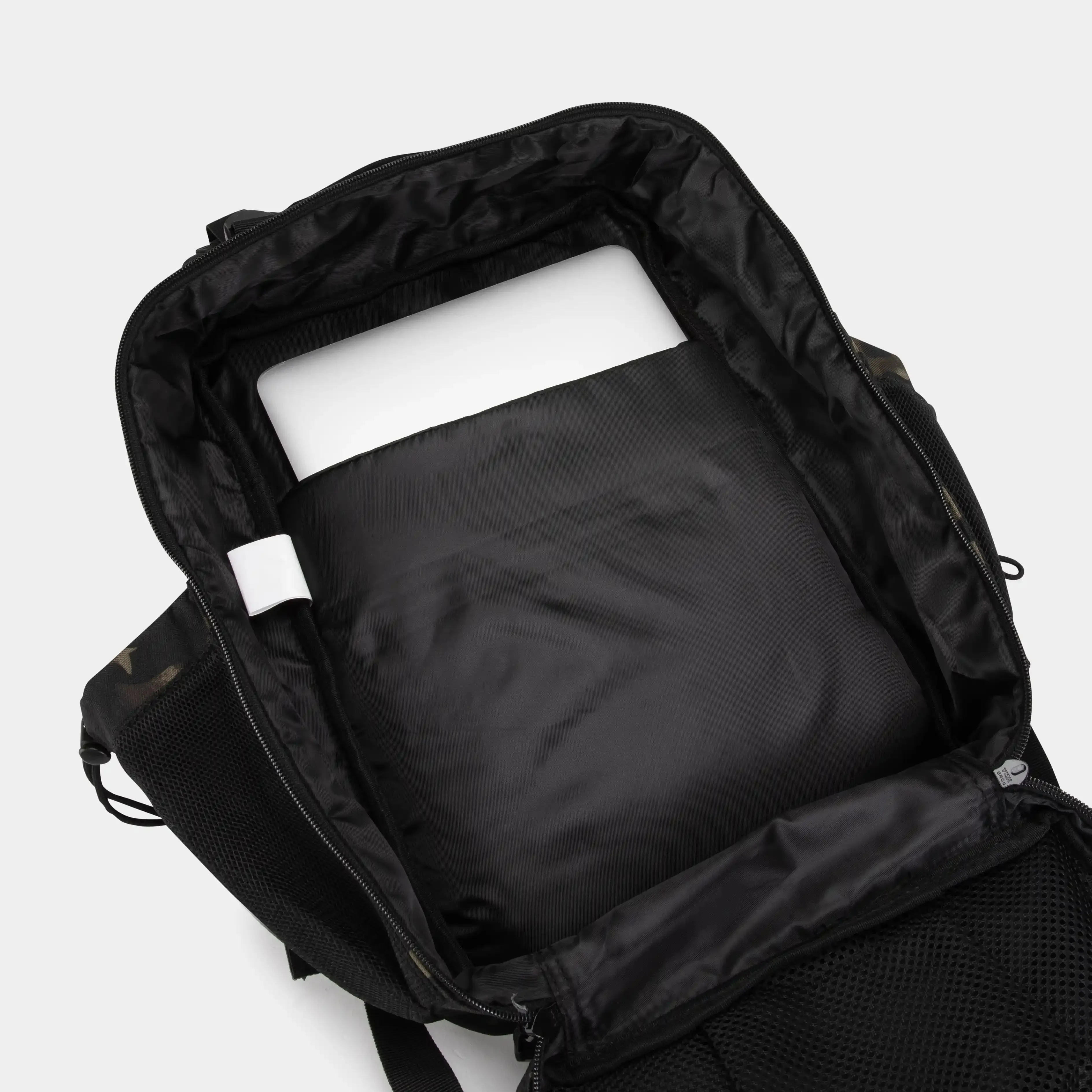 Medium Black Camo Gym Backpack