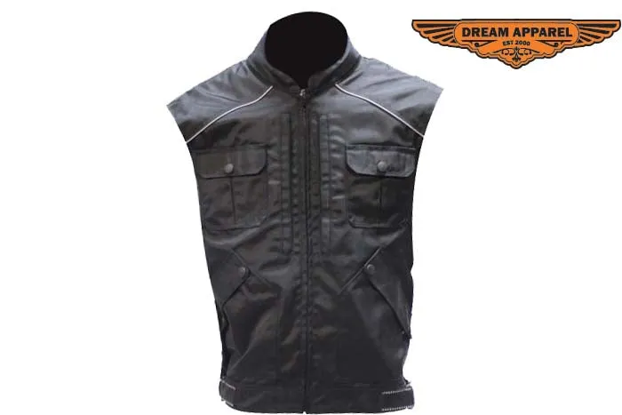 Mens Textile Reversible Vest