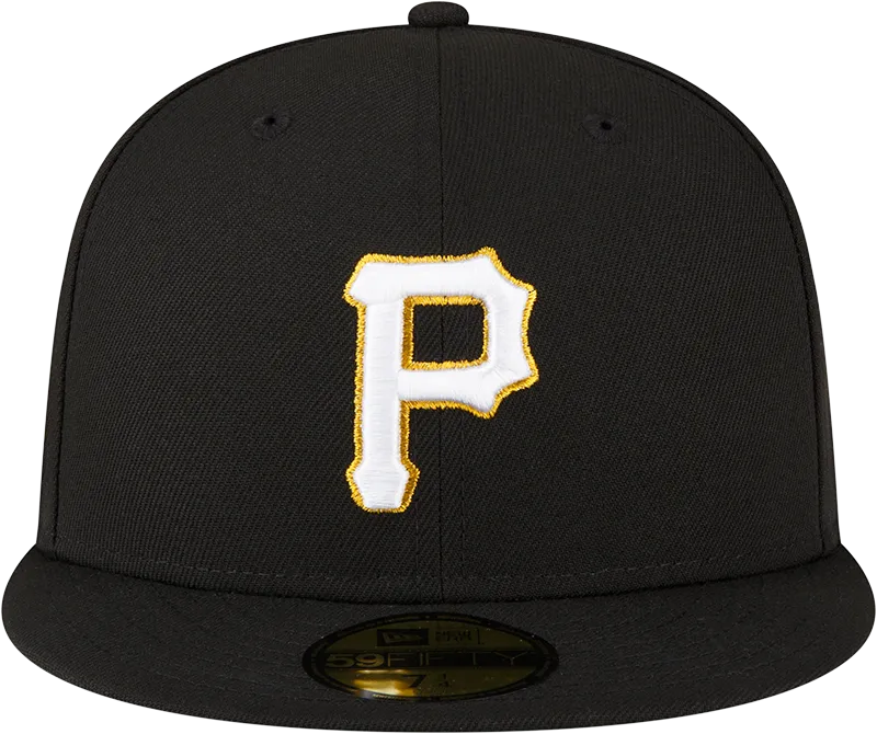 NEW ERA PITTSBURGH PIRATES METALLIC LOGO 1960 SIDE PATCH 59FIFTY FITTED