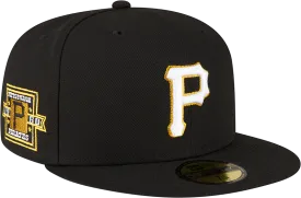 NEW ERA PITTSBURGH PIRATES METALLIC LOGO 1960 SIDE PATCH 59FIFTY FITTED