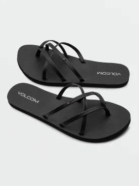 New School II Sandals - Black Out