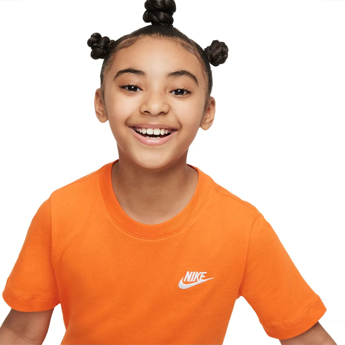 Nike Sportswear Big Kids' T-Shirt Orange