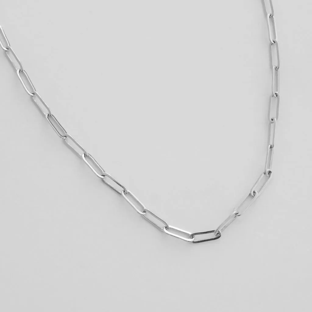 Piper Paperclip Chain Necklace