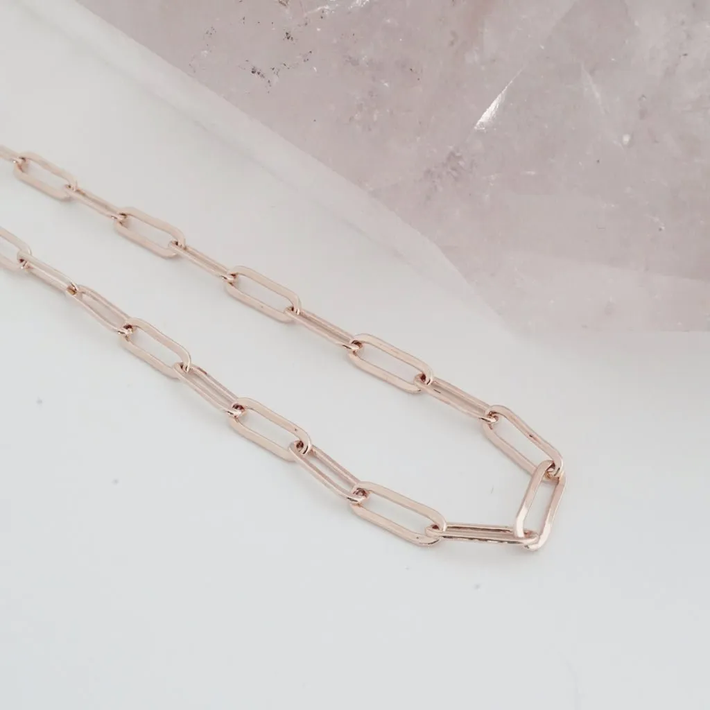 Piper Paperclip Chain Necklace