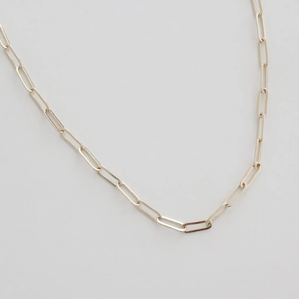 Piper Paperclip Chain Necklace