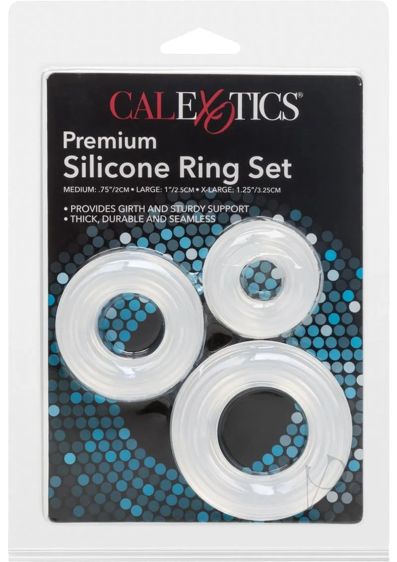 Premium Silicone Ring Set