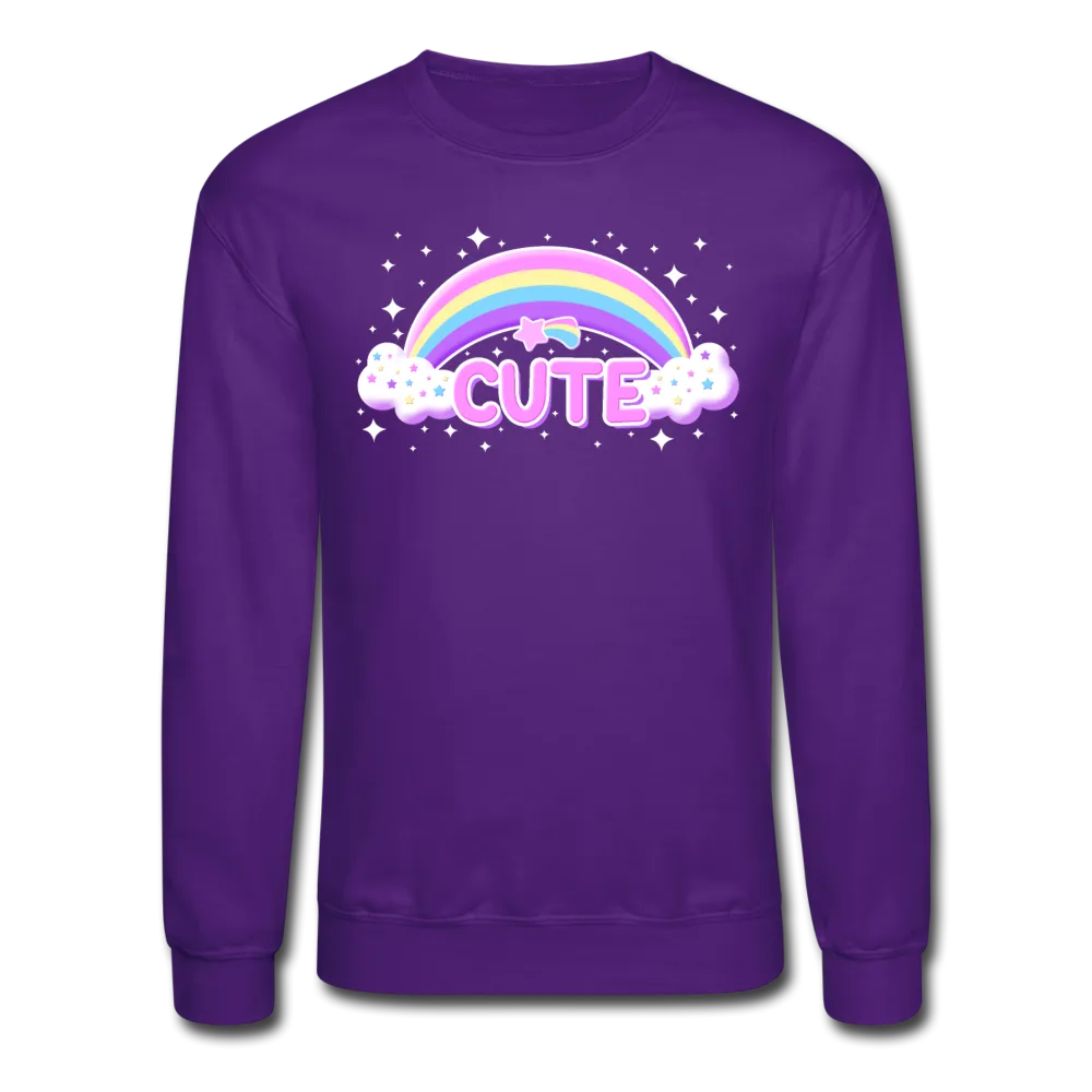 Rainbow Cute Magic Unisex Crewneck Sweatshirt