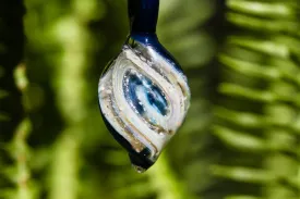 Spiral Twist Pendant with Cremation Ash