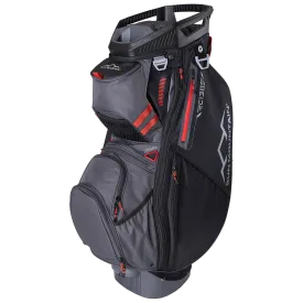 Sun Mountain C130 Cart Bag - Black/ Steel/ Rush Red