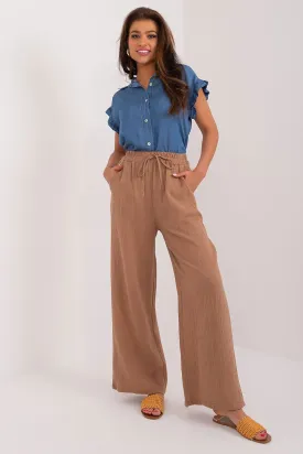 TEEK - Low Crotch Fabric Trousers