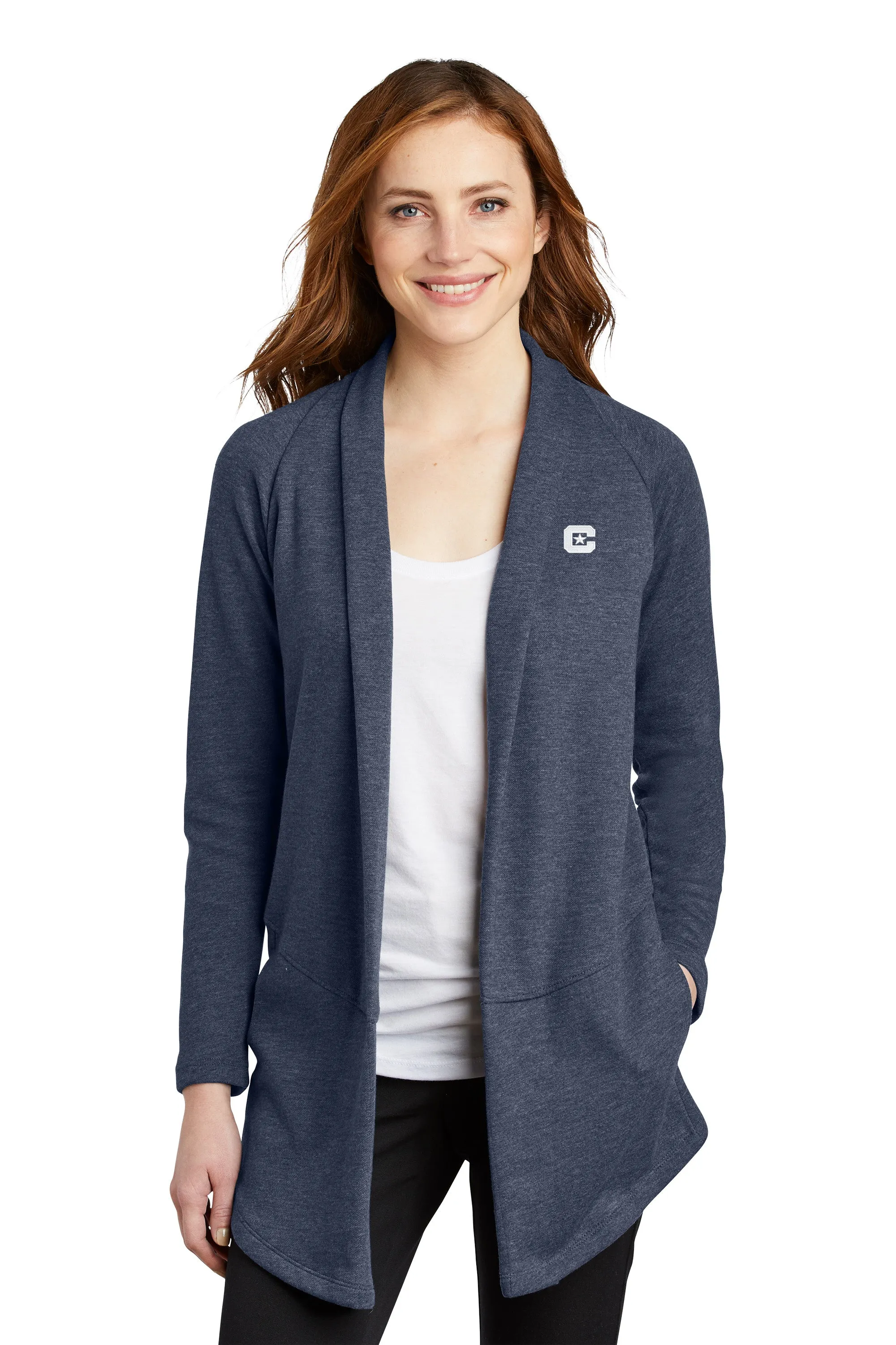 The Citadel C Ladies Interlock Cardigan