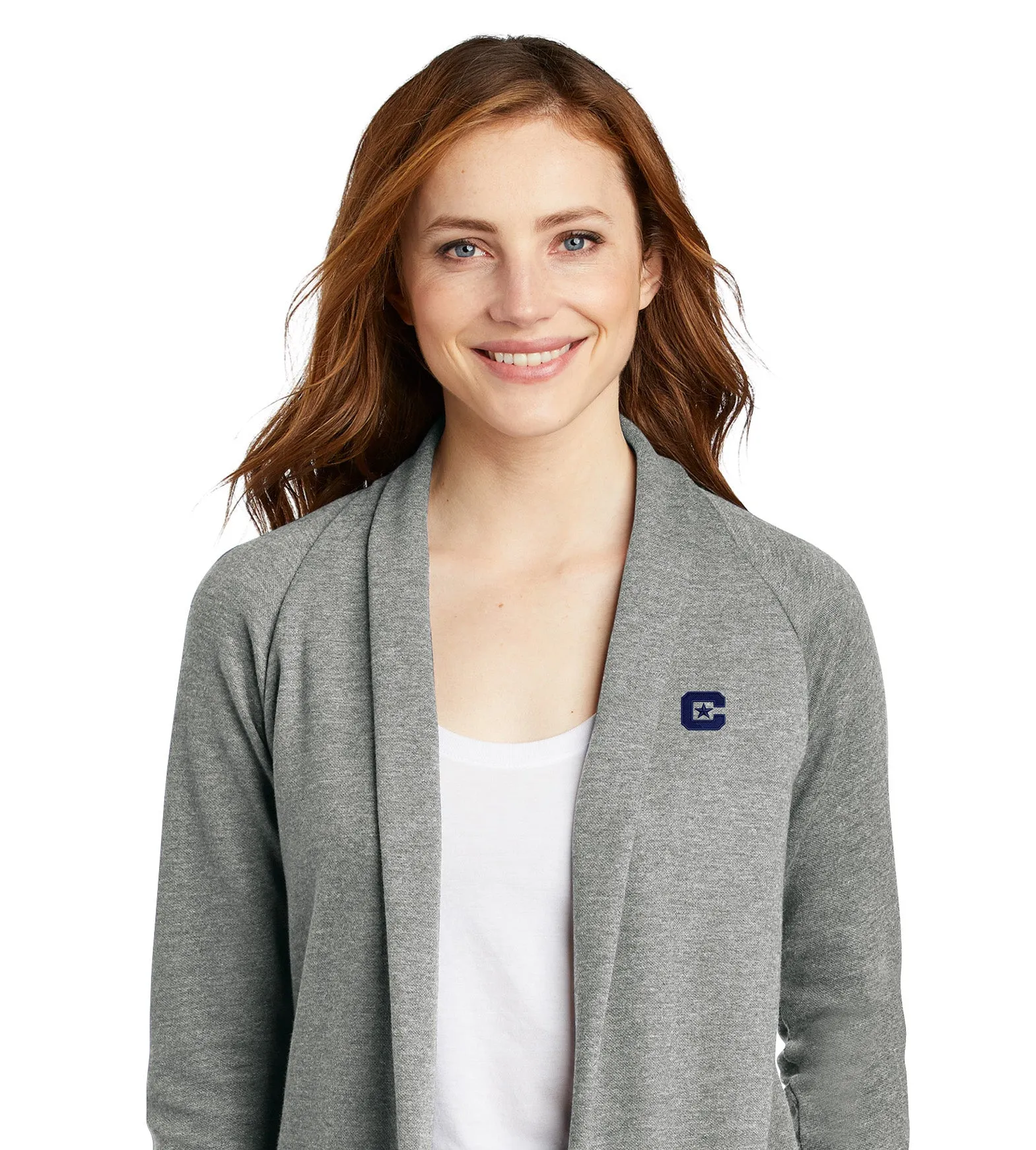 The Citadel C Ladies Interlock Cardigan