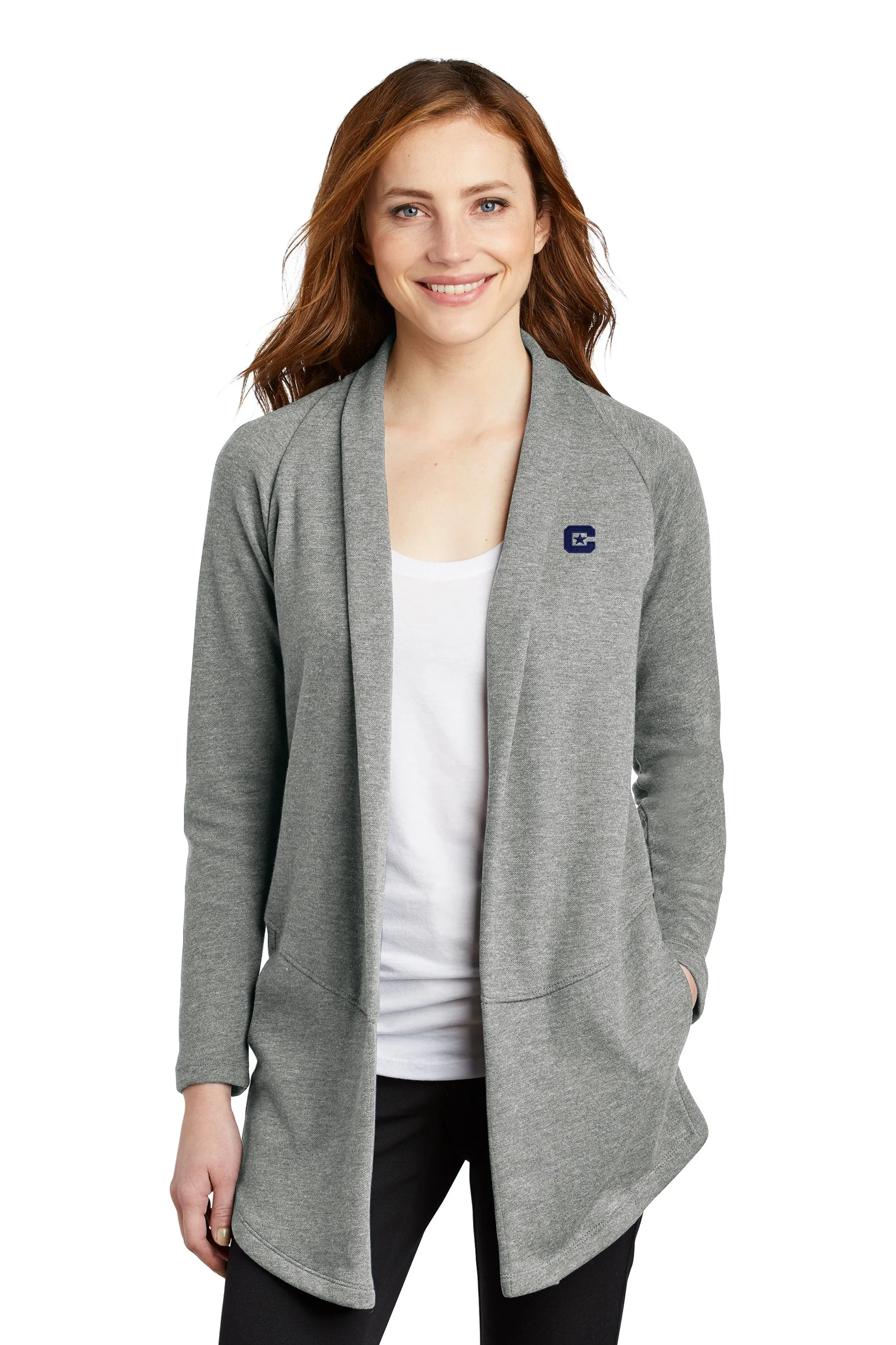 The Citadel C Ladies Interlock Cardigan