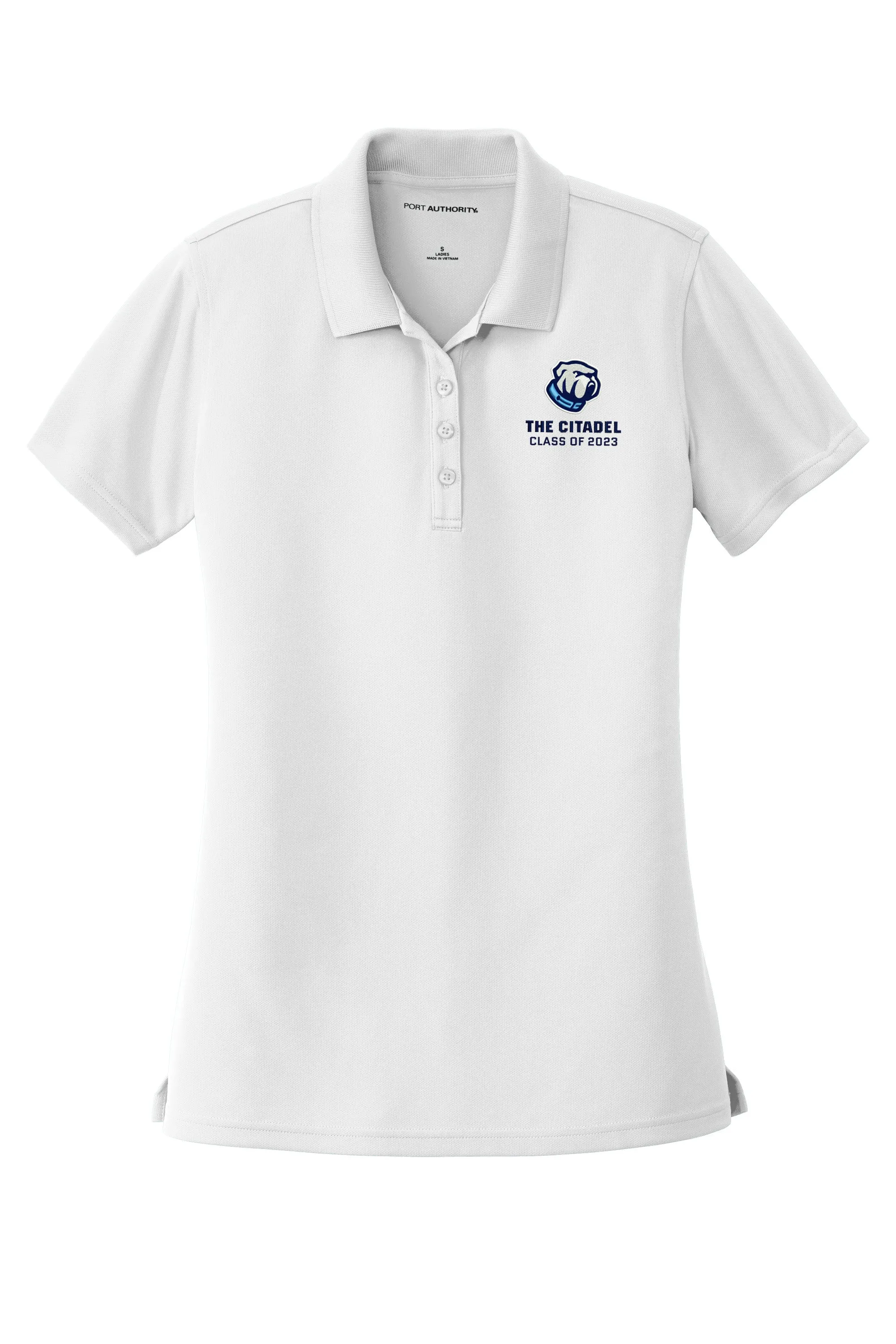 The Citadel, Class of 2023, Bulldog, Ladies UV Micro-Mesh Polo