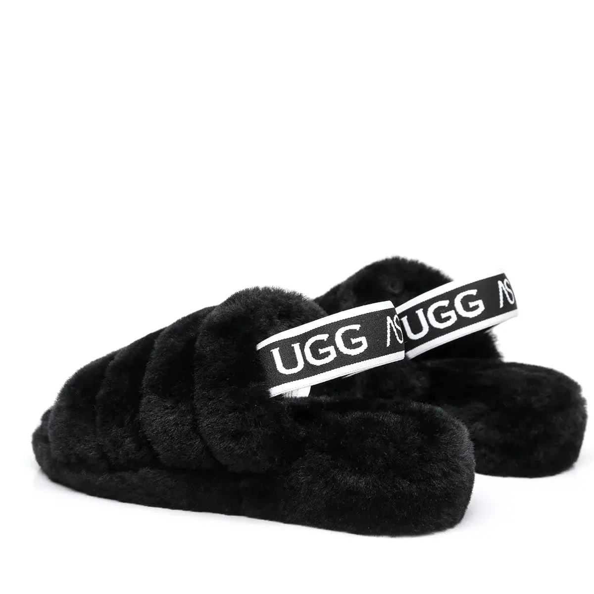 UGG Fluff Slides