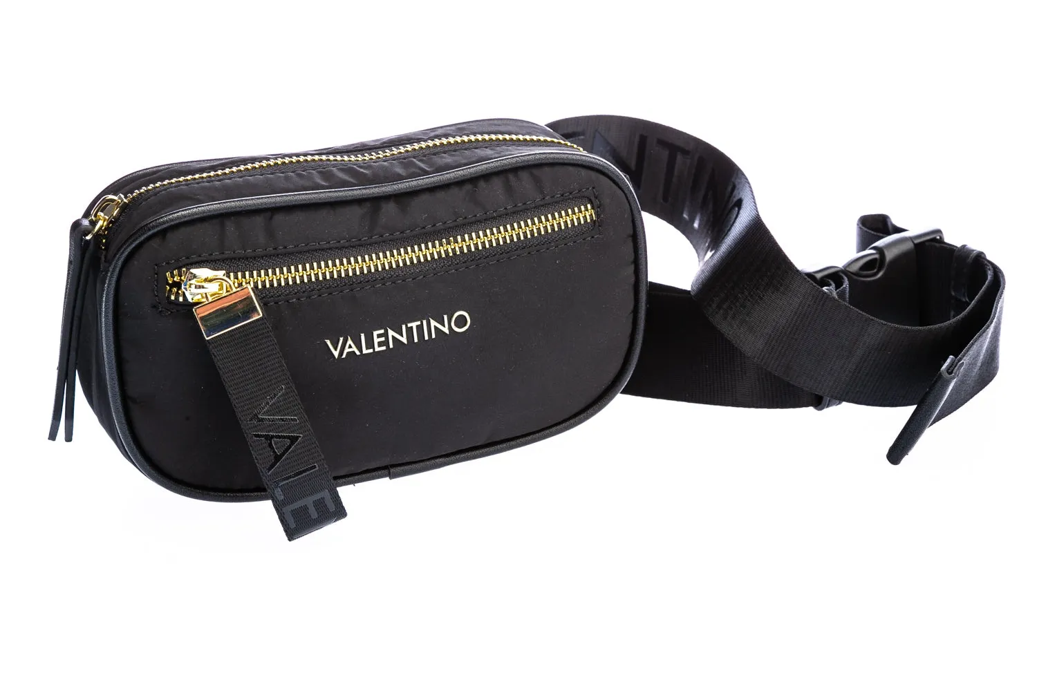 Valentino by Mario Valentino Registan Ladies Bum Bag in Black